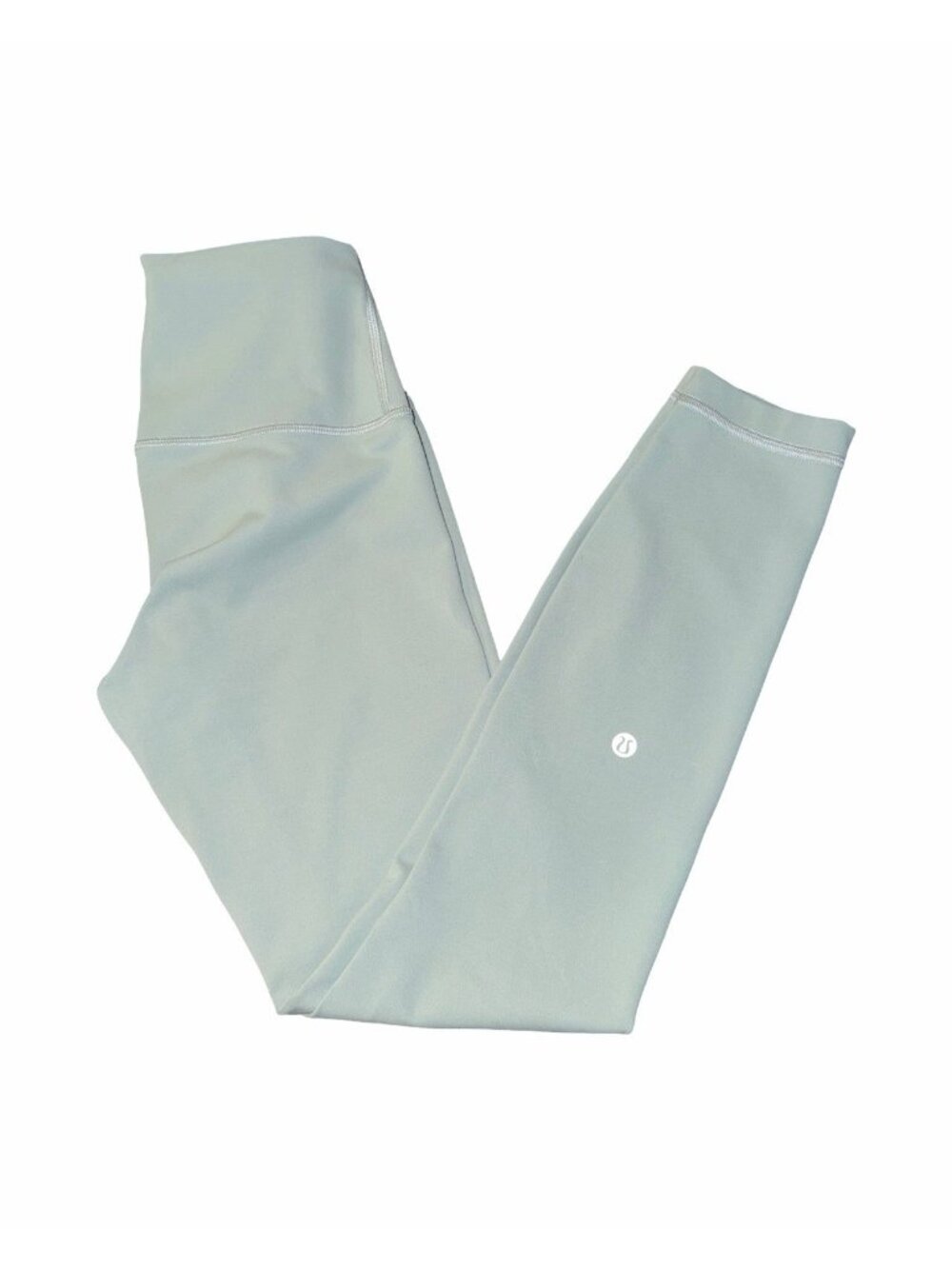 Women’s Lululemon Wunder Under Light Green full length legging Running Workout - Picture 3 of 7
